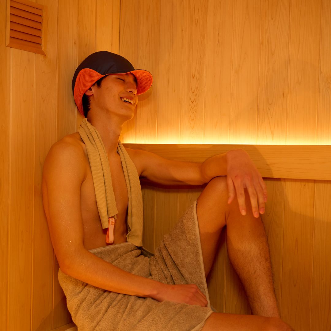 サウナハット「CASQUETTE」／レトログリーン